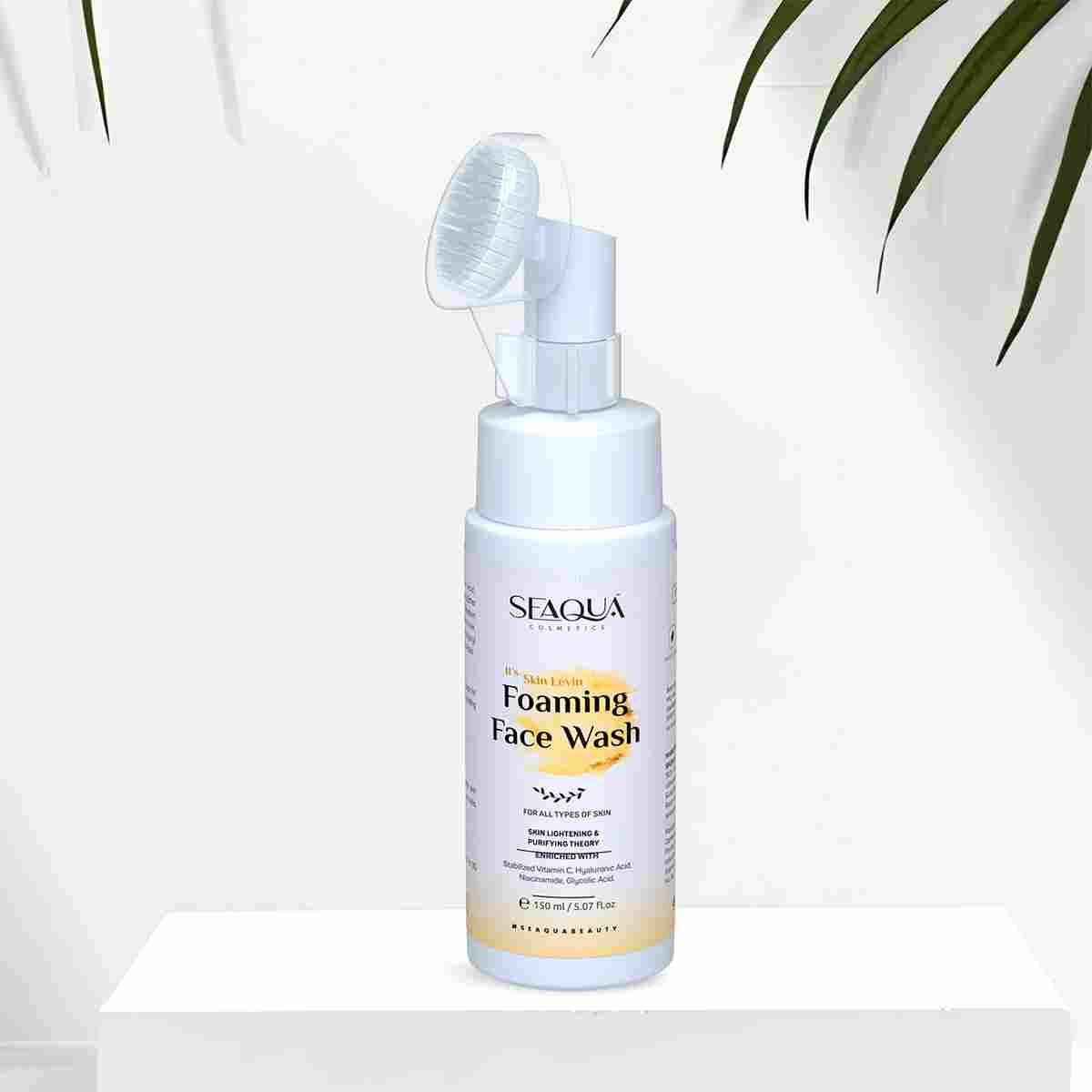 SKIN LEVIN VITAMIN-C BRUSH FOAMING FACE-WASH - 150 ml