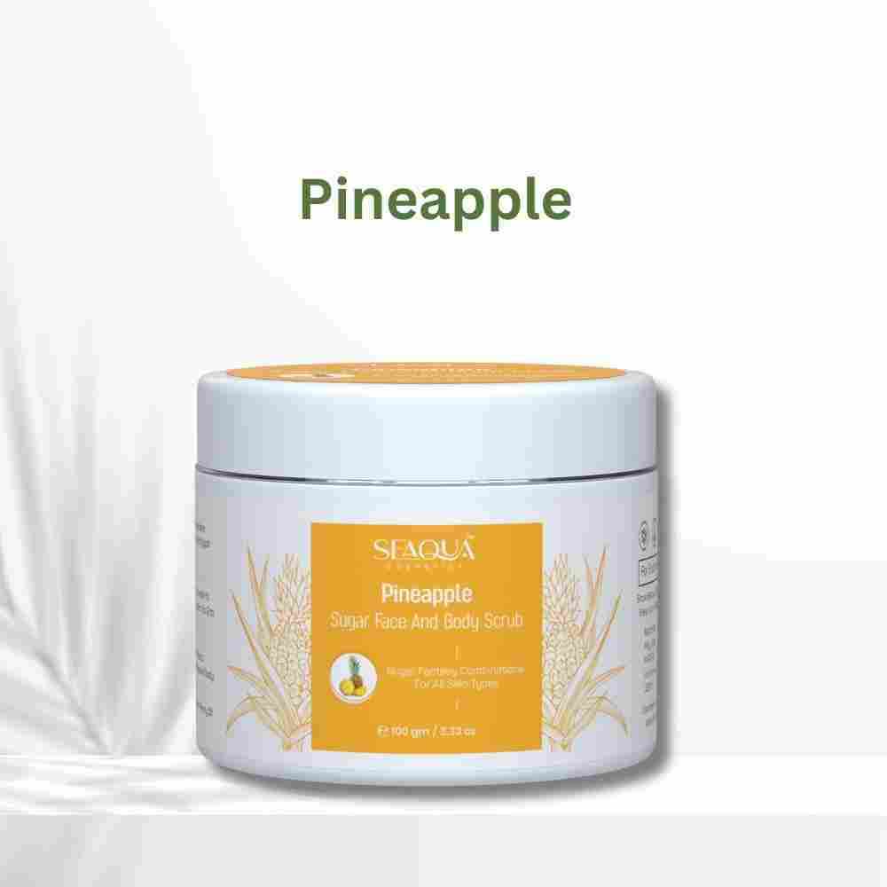 Pineapple Sugar Face & Body Scrub - 100 gm